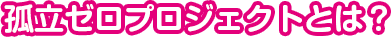 孤立ゼロプロジェクトとは？